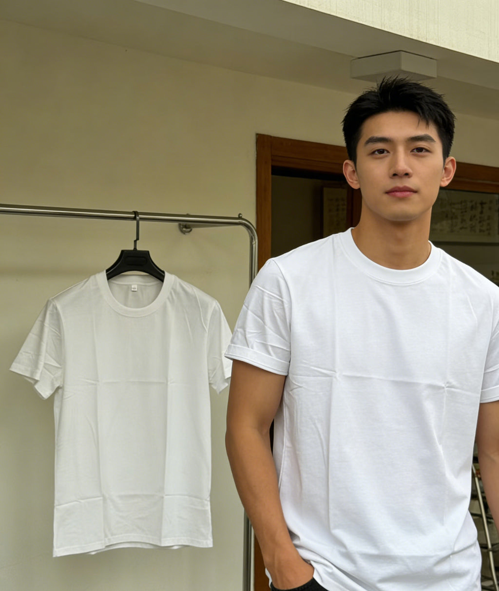 Men's Basic Crew Neck T-Shirt