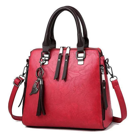 🔥Antique waxed leather crossover bag for sale