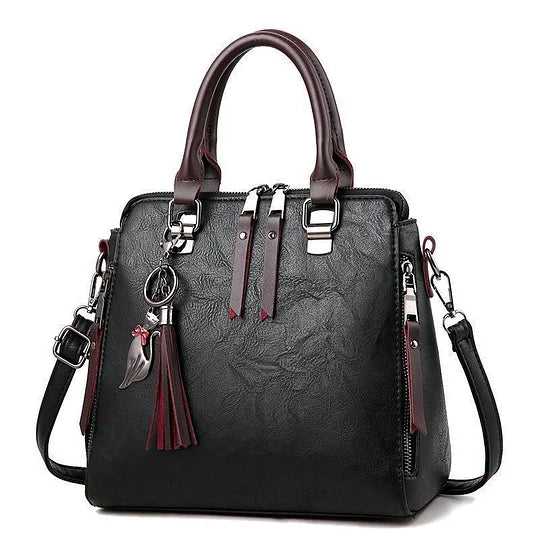 🔥Antique waxed leather crossover bag for sale