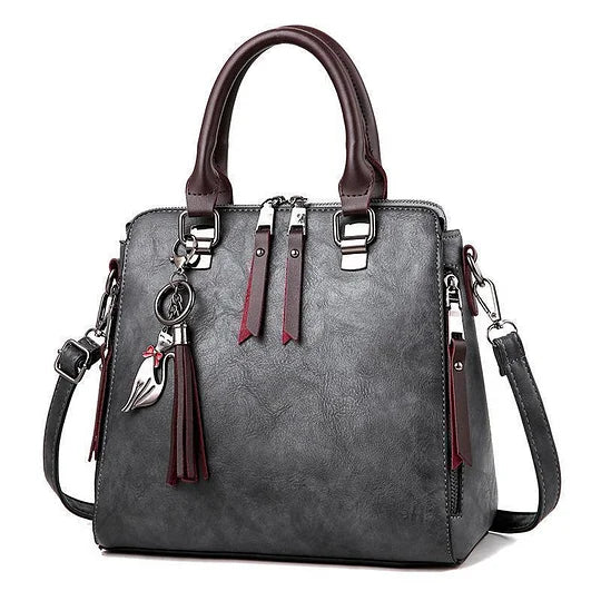 🔥Antique waxed leather crossover bag for sale